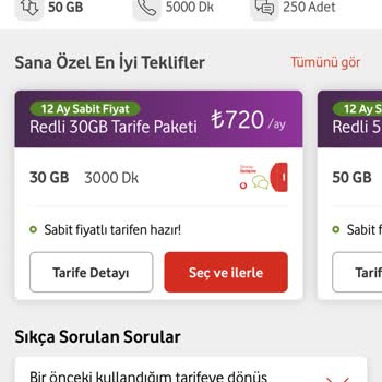 Vodafone Tarifeleri Ve Müşteri Memnuniyeti Üzerine Bir Şikayet
