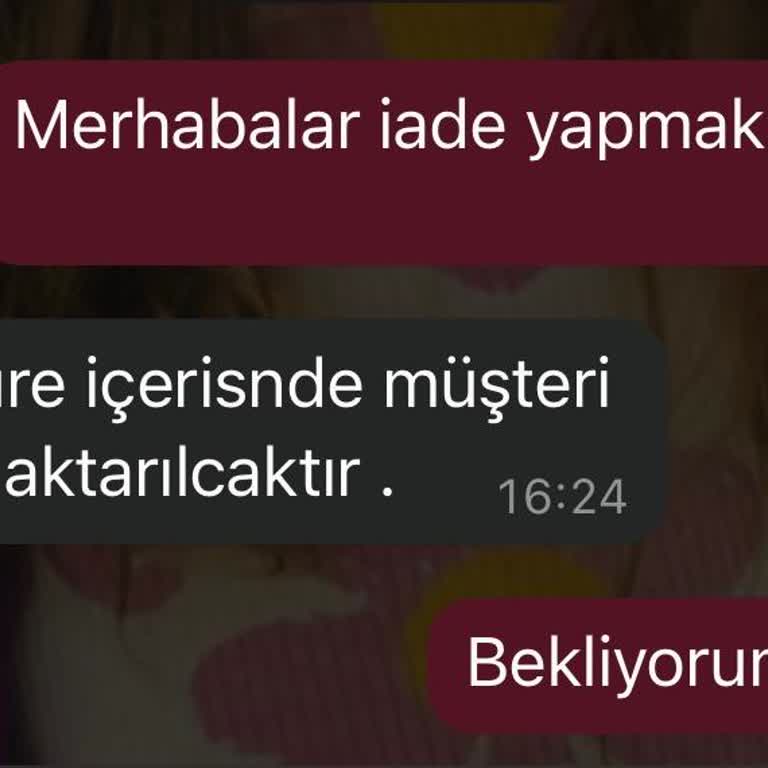 İade Talebine Yanıt Alamayan Müşteri Hayal Kırıklığı Yaşıyor