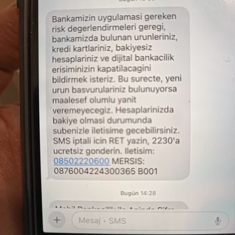 Mobil Bankacılık Erişim Engeli