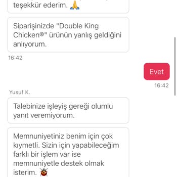Yanlış Sipariş Ve Çözüm Sunmayan Müşteri Hizmetleri