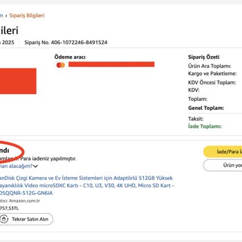 Bilgilendirme Yapılmadan İptal Edilen Siparişle Mağduriyet