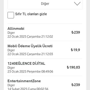 Vodafone Mobil Üyelik Sorunu Ve İade Talebi