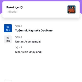 Neonbir'den Sipariş Verdim, Ürün Hala Gelmedi