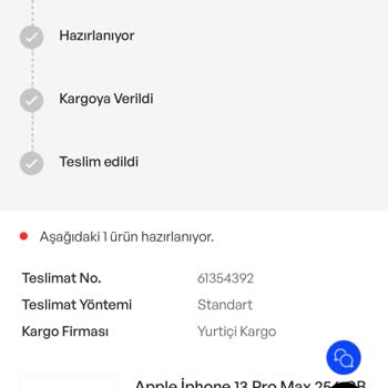 Sözünde Durmayan Firma Ve Geciken Kargo