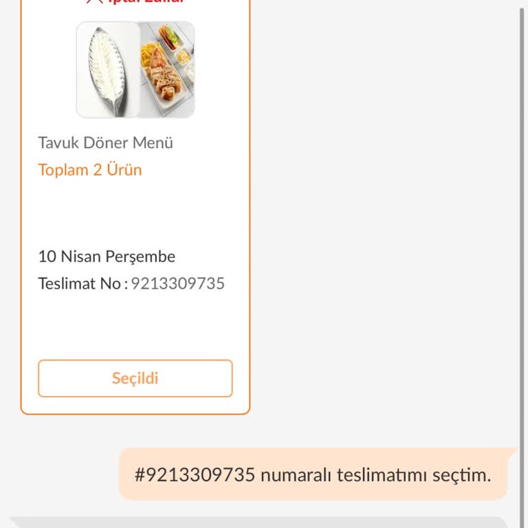 Trendyol GO'da İade Sorunu: Sipariş Alınamadı