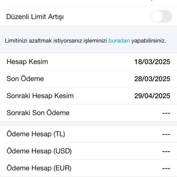 Kredi Kartı Hesap Kesim Tarihi Değişikliği Sorunu Ve Müşteri Hizmetleri Bilgilendirme Eksikliği