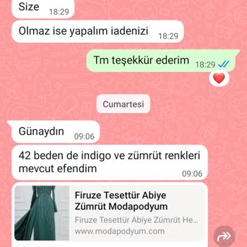 Moda Podyum'dan İptal Edilen Siparişin İade Sürecinde Yaşanan Sorunlar