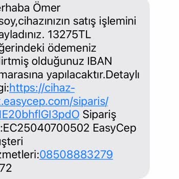Turkcell Pasaj Üzerinden EasyCep İle Yaşanan Ödeme Sorunu