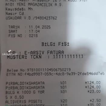 A101 Şikayetçiyim Kadın Kasiyerden!