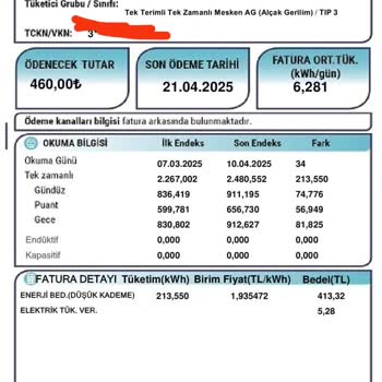 Beklenmedik Fatura Şoku: Daha Az Tüketim, Daha Yüksek Ücret!