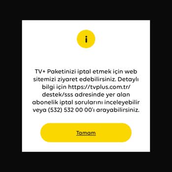 TV+ Üyelik İptali Kabusu