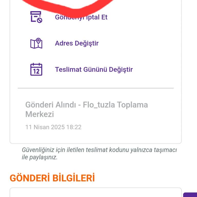 FLO İnternet Sitesi Alışverişinde Kargo Sorunu