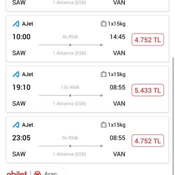 İptal Edilen Uçuş Ve Uzun Aktarma Süreleri