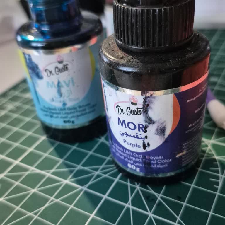 Dr. Gusto Gıda Boyası Kapak Sorunu Ve Renk Yetersizliği