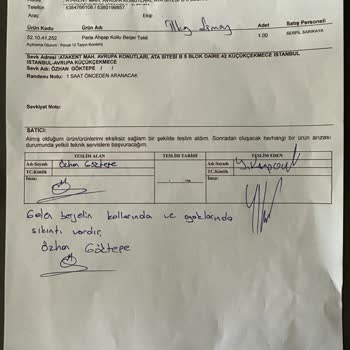 Ergül Mobilya İle Yaşanan Sorunlar