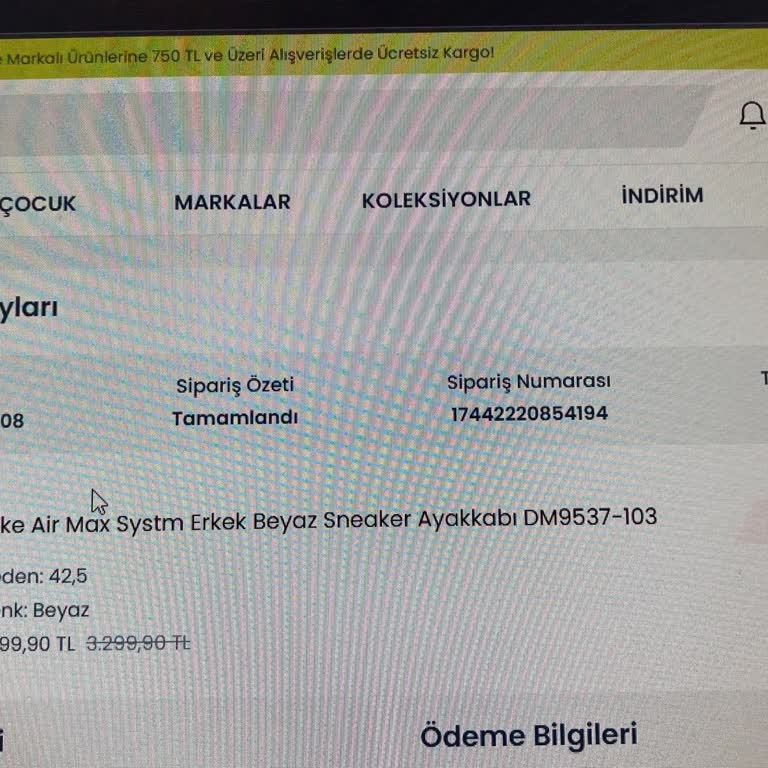 Stokta Olmayan Ürünün Satışa Sunulması Ve Siparişin İptali