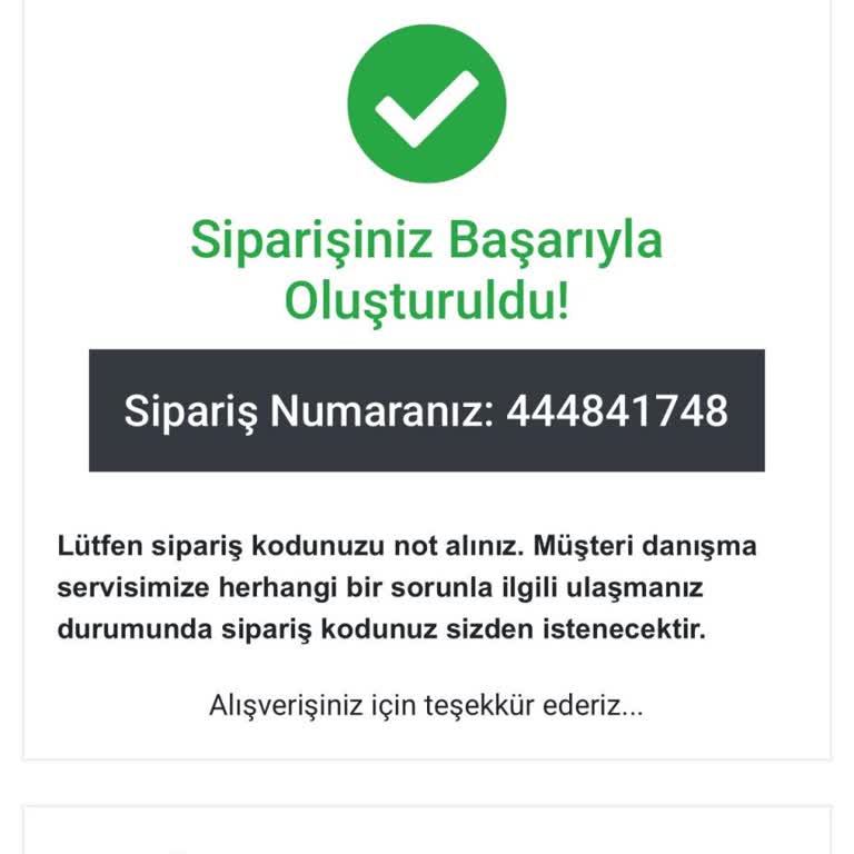 Teslim Alınmayan Ürün İçin İade Sorunu