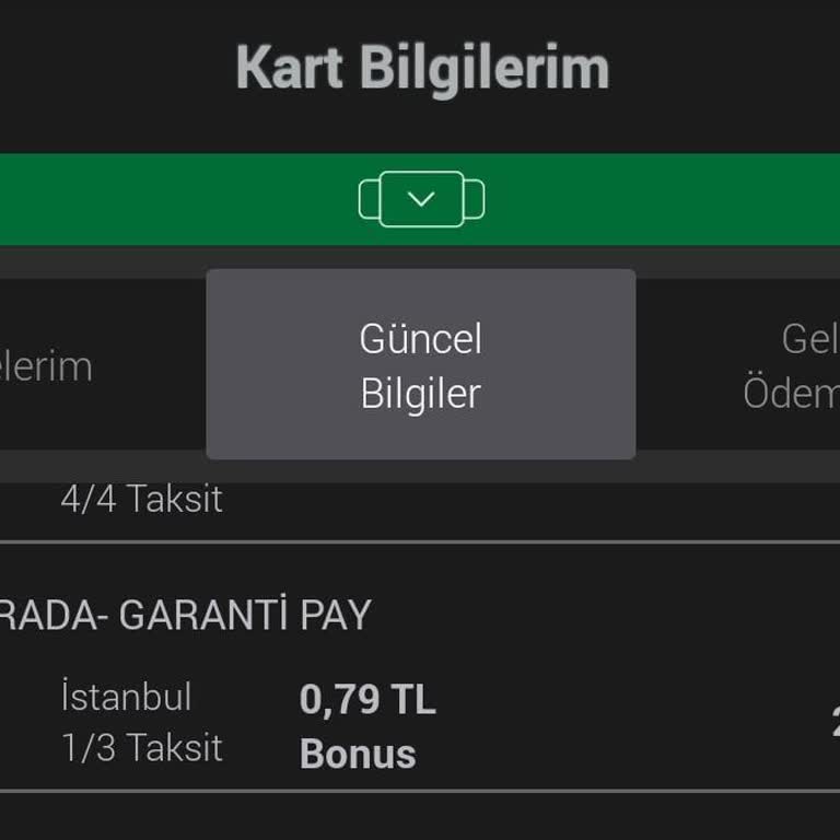 Garanti Bankası Bonus Puan Sorunu