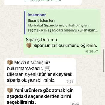 Siparişin Hazırlanamaması Ve İletişim Sorunları