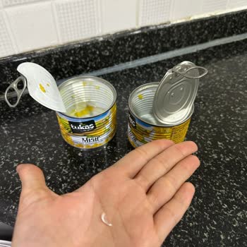 Mısır Konservesinde Cam Parçası Tehlikesi