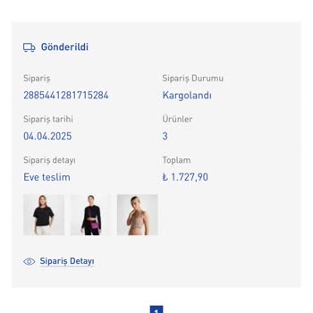 Intersport Eksik Teslimat ve Yanlış İade Süreci