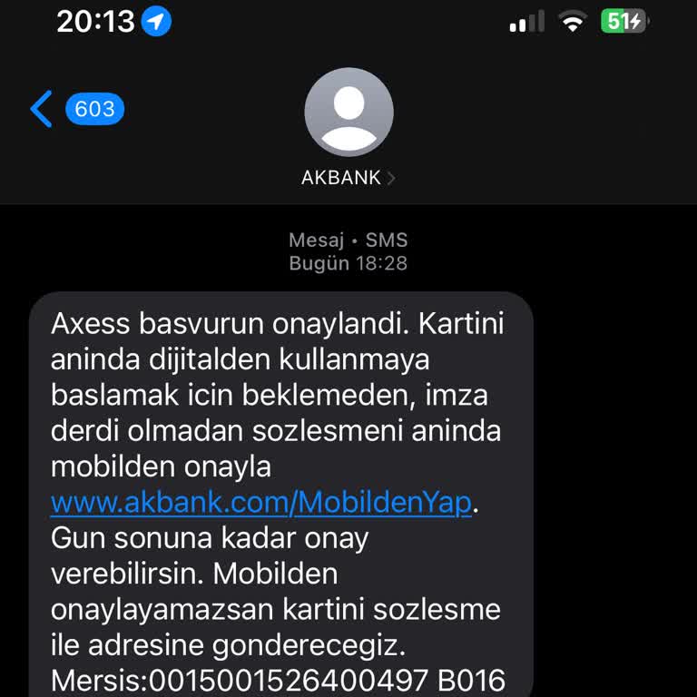 Akbank Axess Kart Onayı Ve İletişim Sorunu