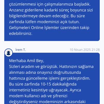 TurkNet İnternet Bağlantı Sorunları Ve Yetersiz Müşteri Hizmetleri