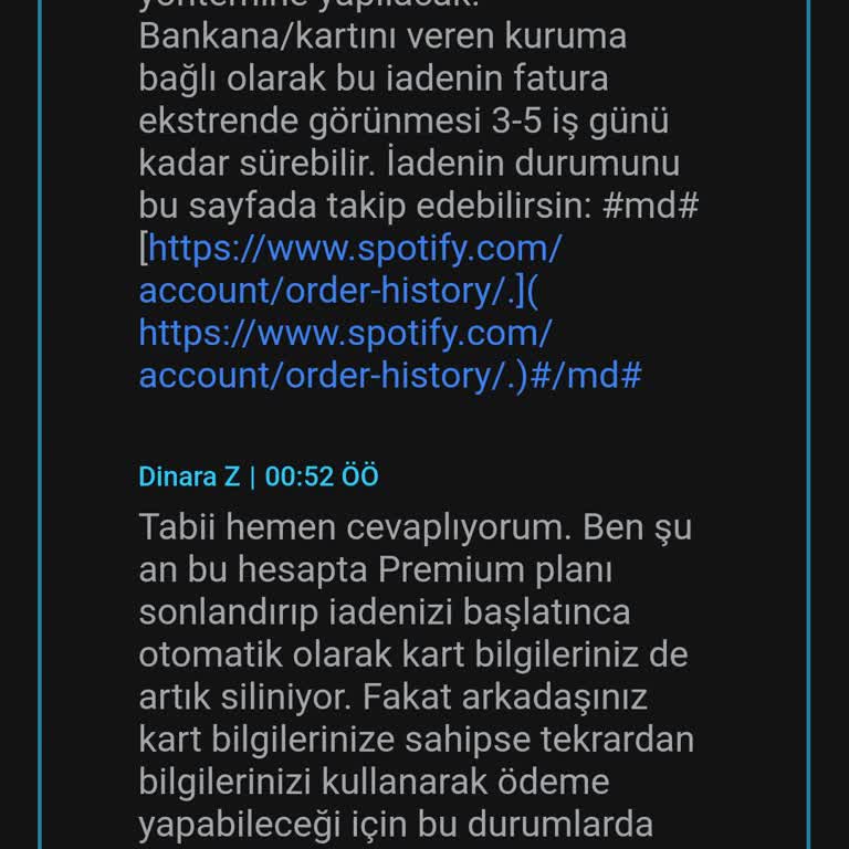 Spotify'da Yanlış Ücretlendirme Ve Yetersiz Müşteri Desteği