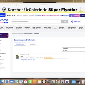 Yanlış Ölçüde Gelen Ürün Ve Cevapsız Kalan Sorular