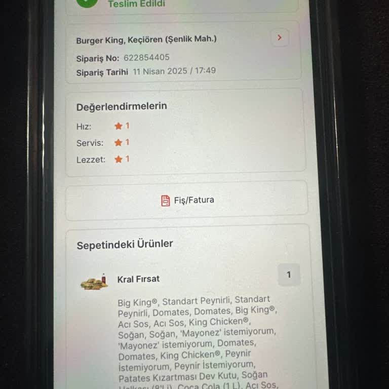 Migros Yemek Alerji Tehlikesi: Dikkate Alınmayan Sipariş Notları!