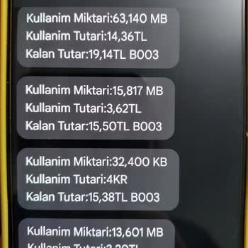 Vodafone Mobil İnternet Ücreti Haksız Kesinti Sorunu
