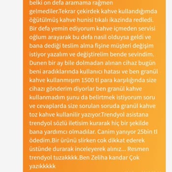 Philips Kahve Makinesi Ve Yanıltıcı Bilgilerle Mağduriyet