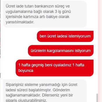 7 Günlük Gecikme: Sipariş İptali Ve İade Mağduriyeti