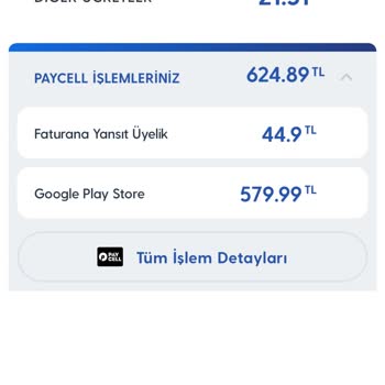 Paycell Faturana Yansıt Şikayeti