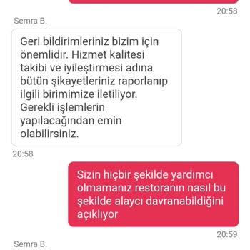 Yemek Sepeti'nde İptal Edilmeyen Sipariş Sorunu