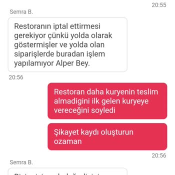 Yemek Sepeti'nde İptal Edilmeyen Sipariş Sorunu
