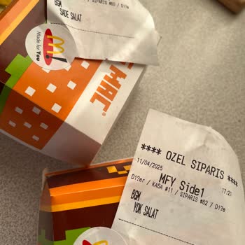 Eksik Ve Yanlış Sipariş Sorunu: McDonald's Şubesinden Gelen Hayal Kırıklığı