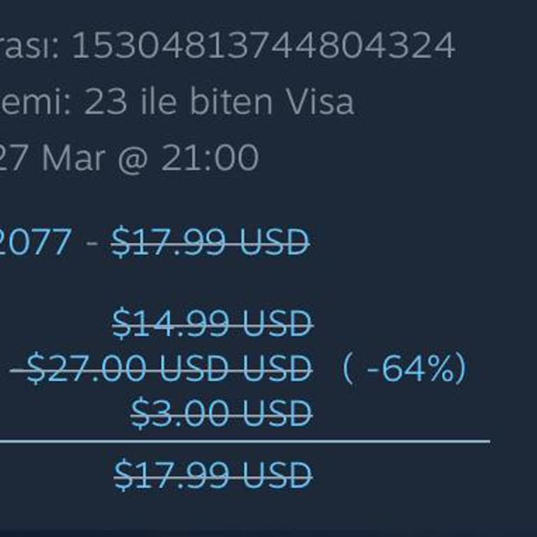 Steam İade Sürecinde Gecikme Ve İletişim Eksikliği