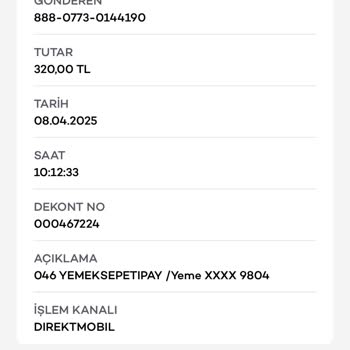 Hesabımdan İzinsiz Para Çekildi: Yemek Sepeti Mağduriyeti