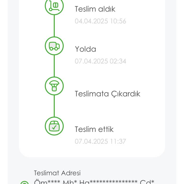 Teslim Edilmeyen Kargo Ve Müşteri Oyalaması