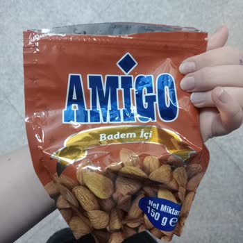 Amigo Marka Badem İçinde Şok Edici Keşif