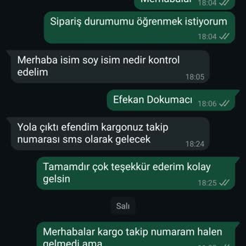 Kargo Mesajı Yok, İlgisizlik Var!