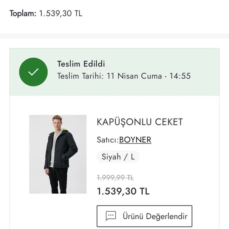 Boyner'den Gelen Montta Unutulan Alarm Sorunu