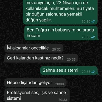 Okul Etkinliklerinde Yüksek Ücretler Ve İlgisiz Tavırlar