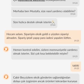 Eksik Sipariş Ve İade Sorunu: Trendyol GO'da Hayal Kırıklığı