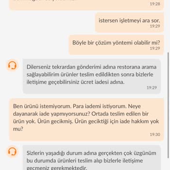 Eksik Sipariş Ve İade Sorunu: Trendyol GO'da Hayal Kırıklığı