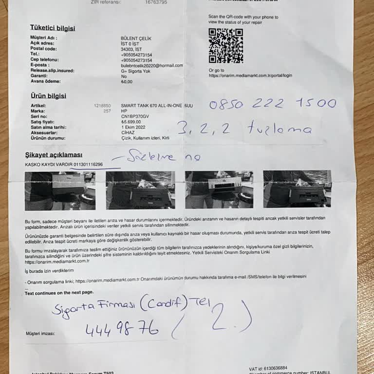 Garanti Ve Sigorta Sürecinde Mağduriyet: Media Markt Ve Cardif Sigorta'ya Çağrı