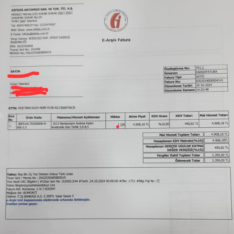 Kalitesiz Terlik Ve Yetersiz Müşteri Hizmeti