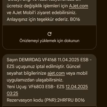 Sürekli Rötar Ve İptallerle Mağduriyet