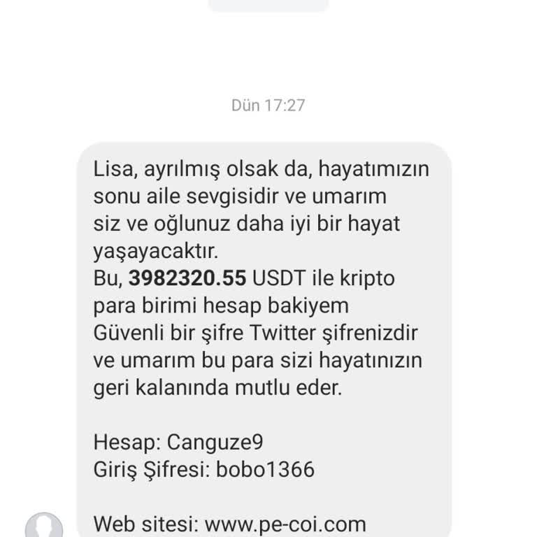 Yanıltıcı Mesajlarla Hesap Güvenliği Tehlikede